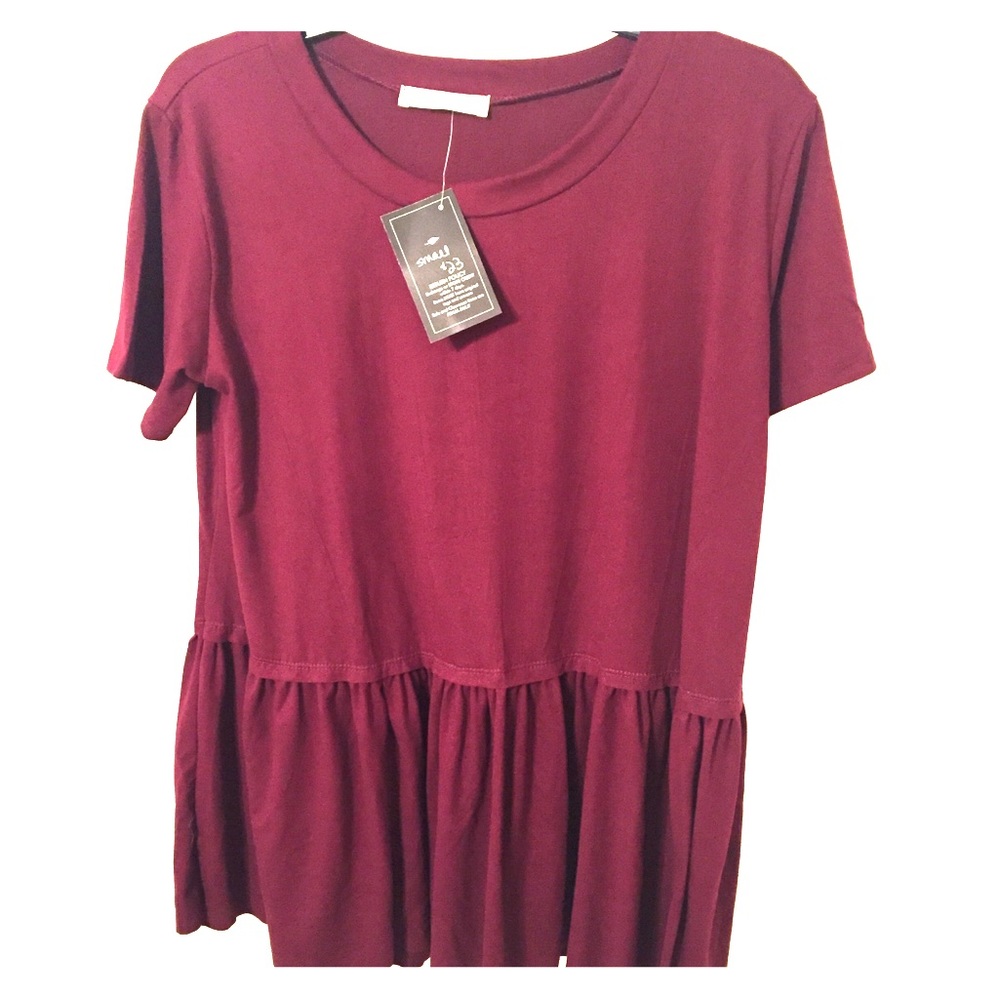 Burgundy Shirt